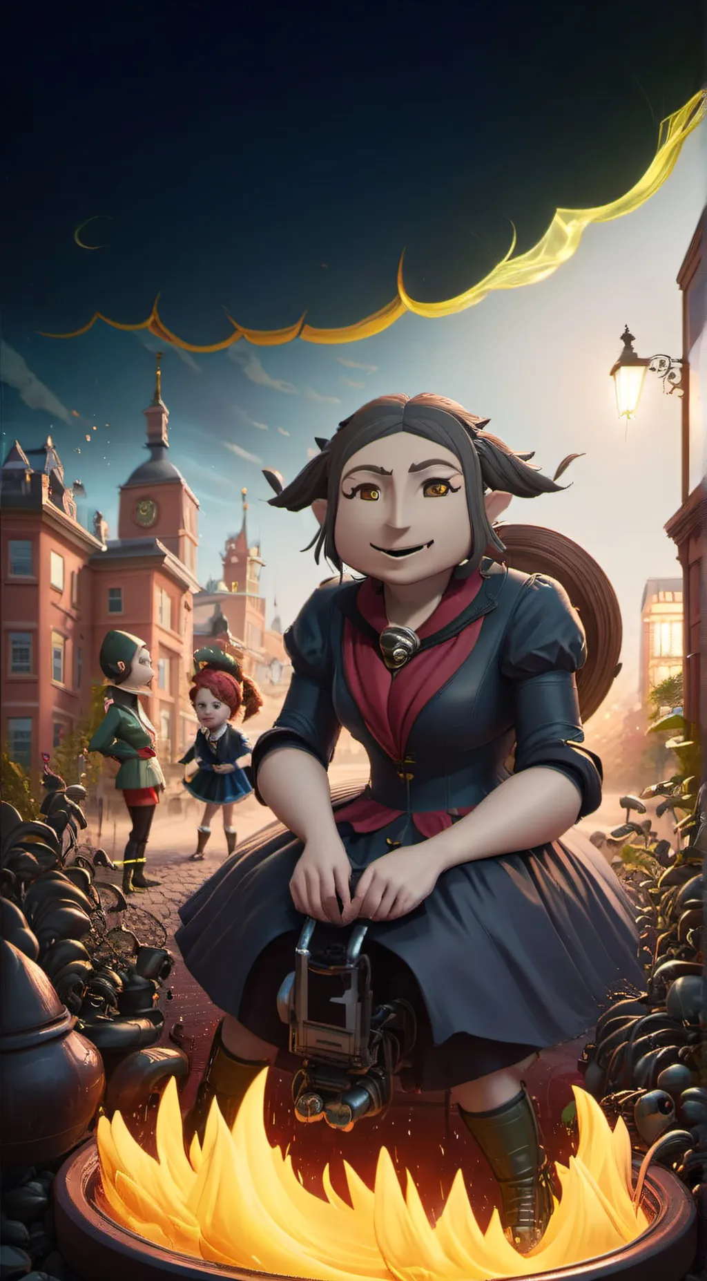 ai character: Vera background