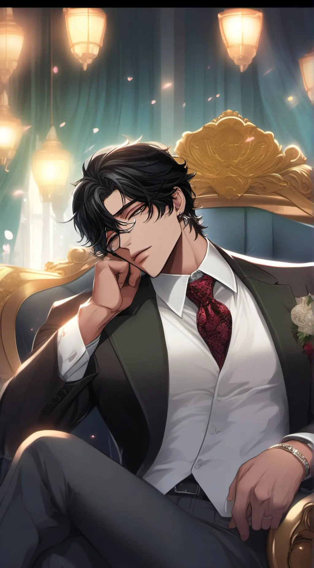 ai character: Evan  background