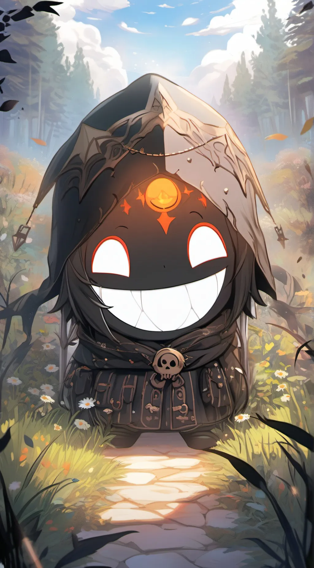 ai character: Pitchy background