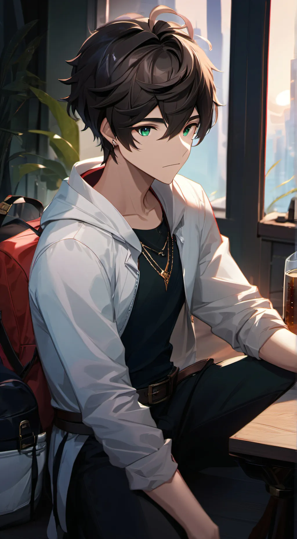 ai character: Noah background