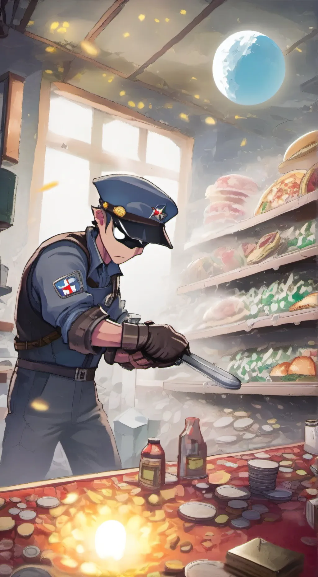 ai character: Moondrop background