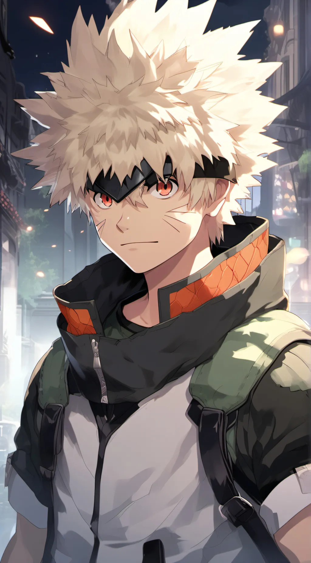 ai character: Bakugo background