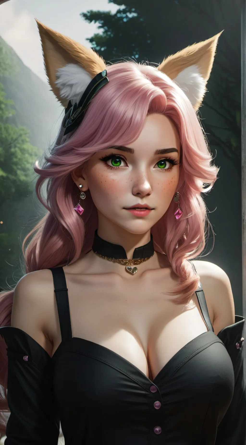 ai character: Aria background