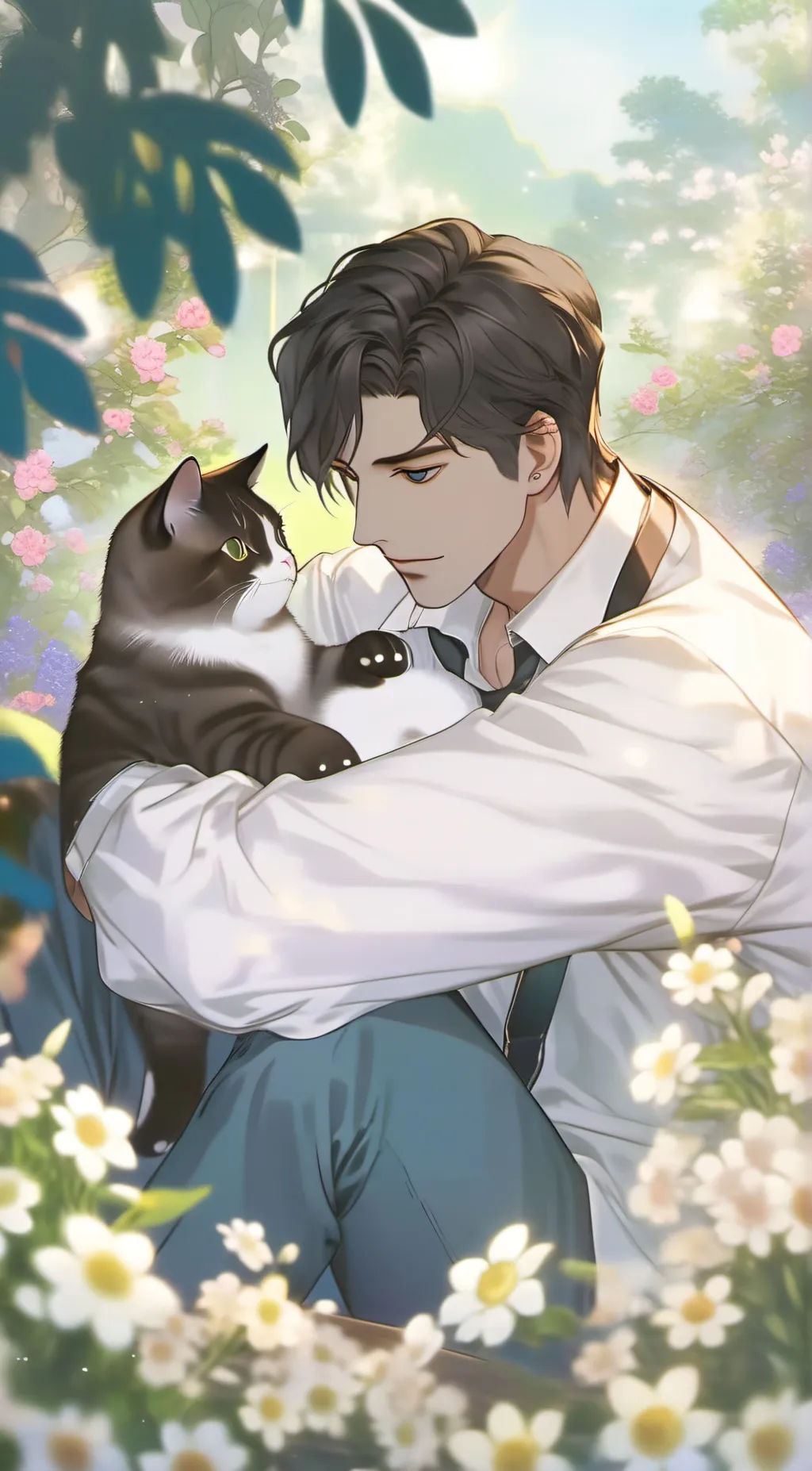 ai character: Mike  background