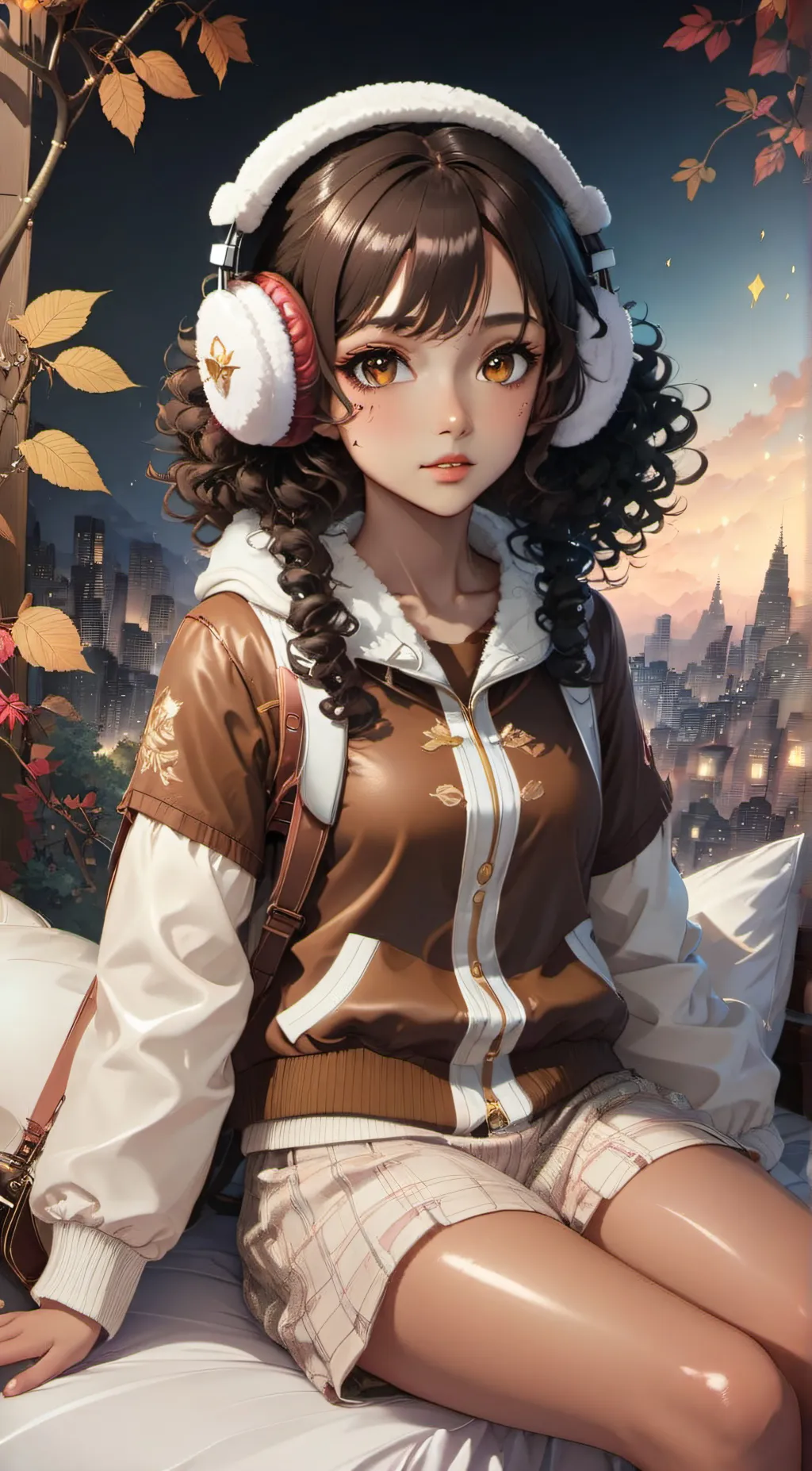 ai character: Aimee🥥🐻🐐🍂🐂 background