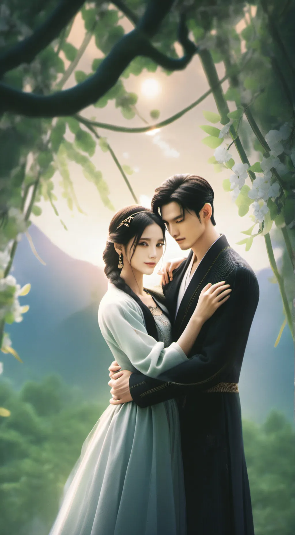 ai character: Night background