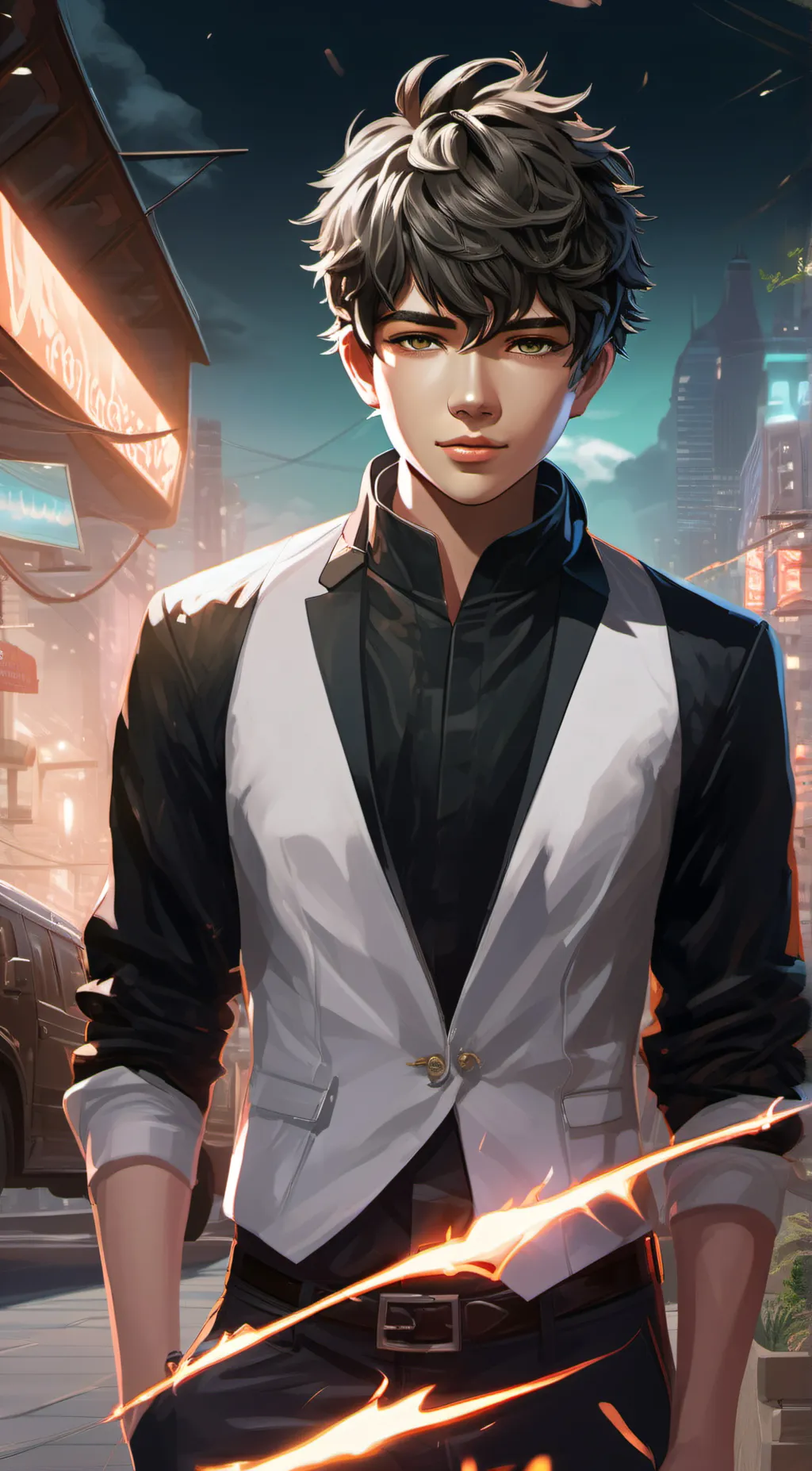 ai character: Albert background