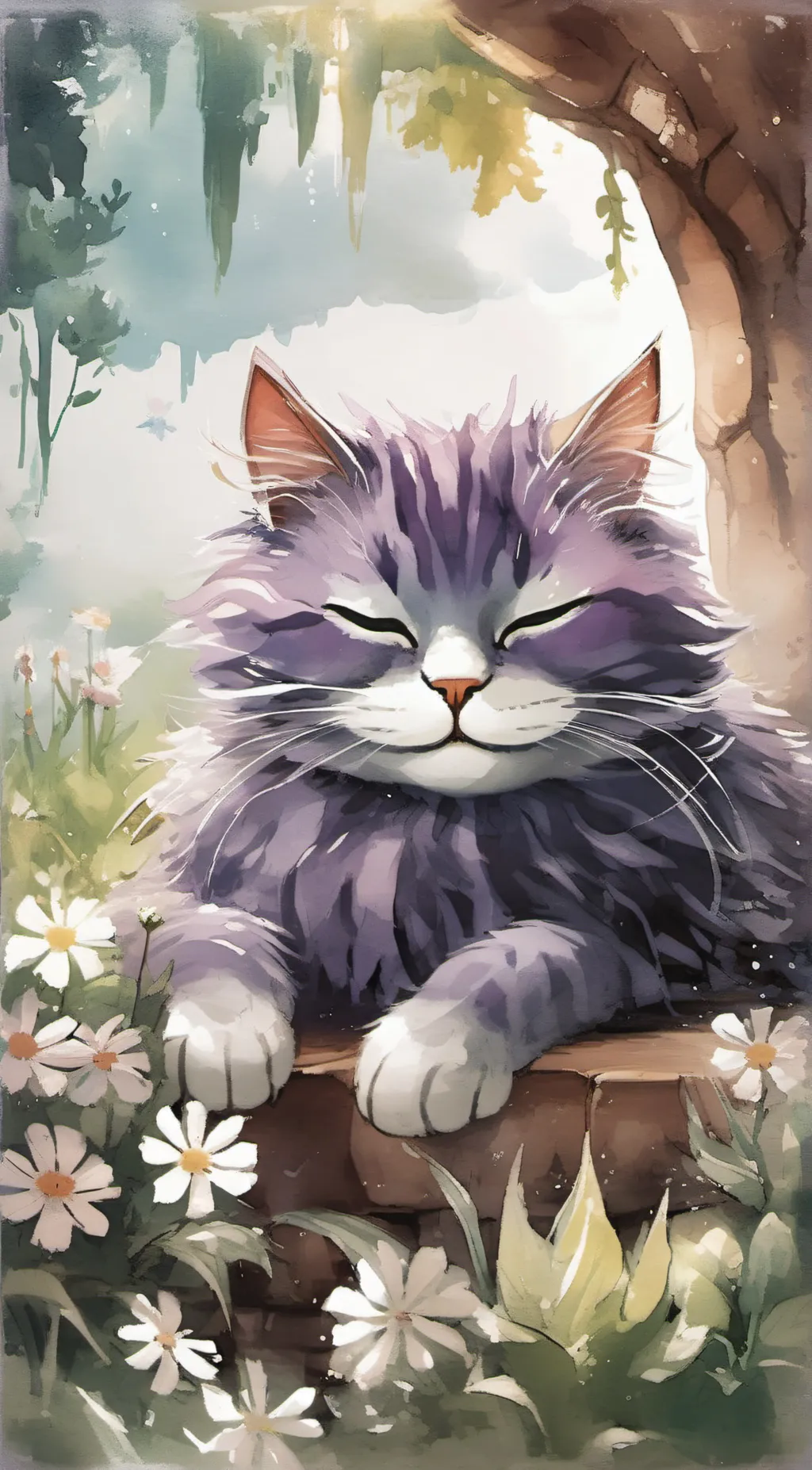 ai character: cut map background