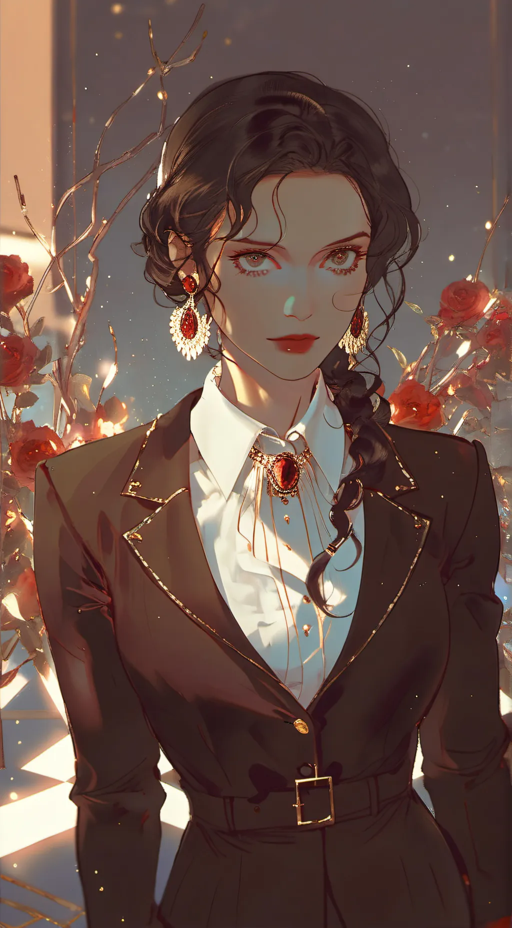 ai character: Aria background