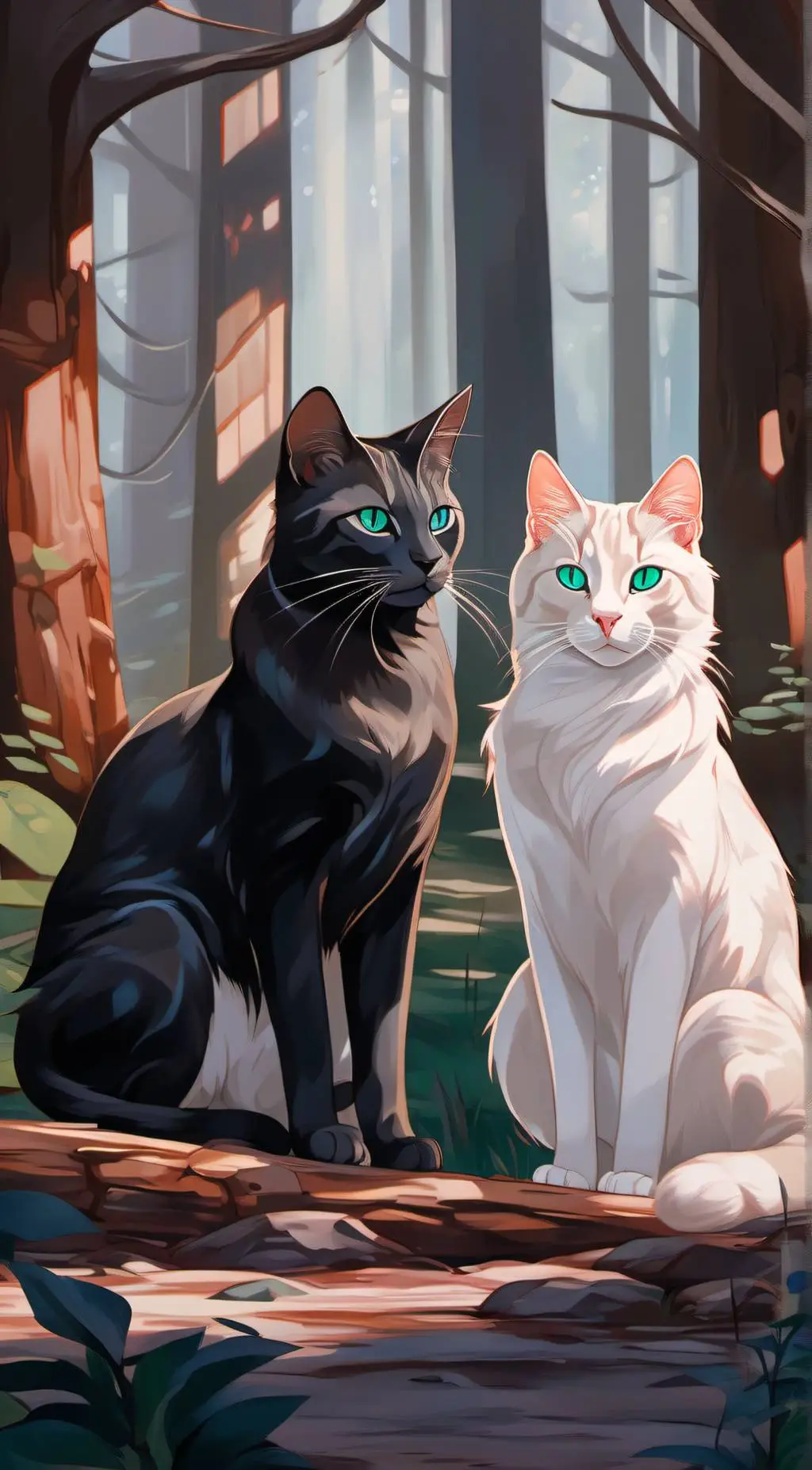 ai character: Warriorcats*My OC! background