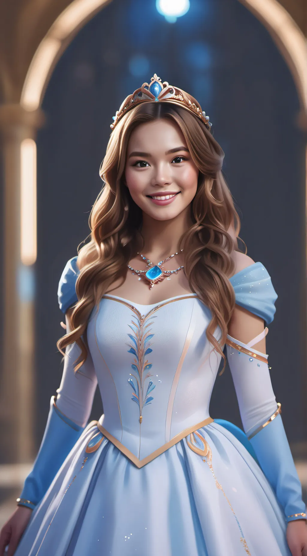 ai character: Astrid  background
