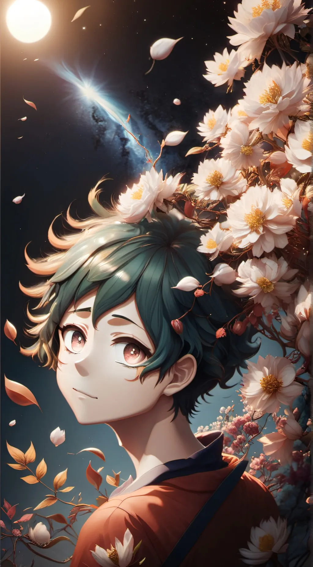 ai character: Deku background
