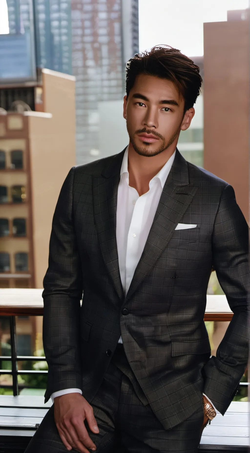 ai character: Wen-hsiung background