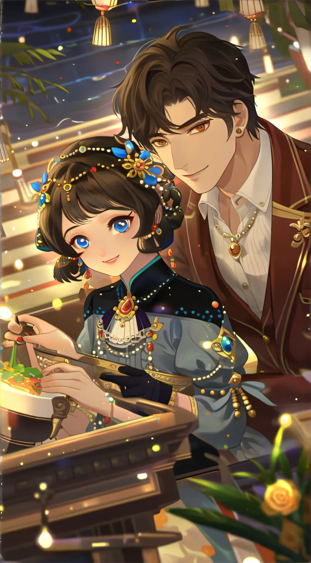 ai character: Amelia background