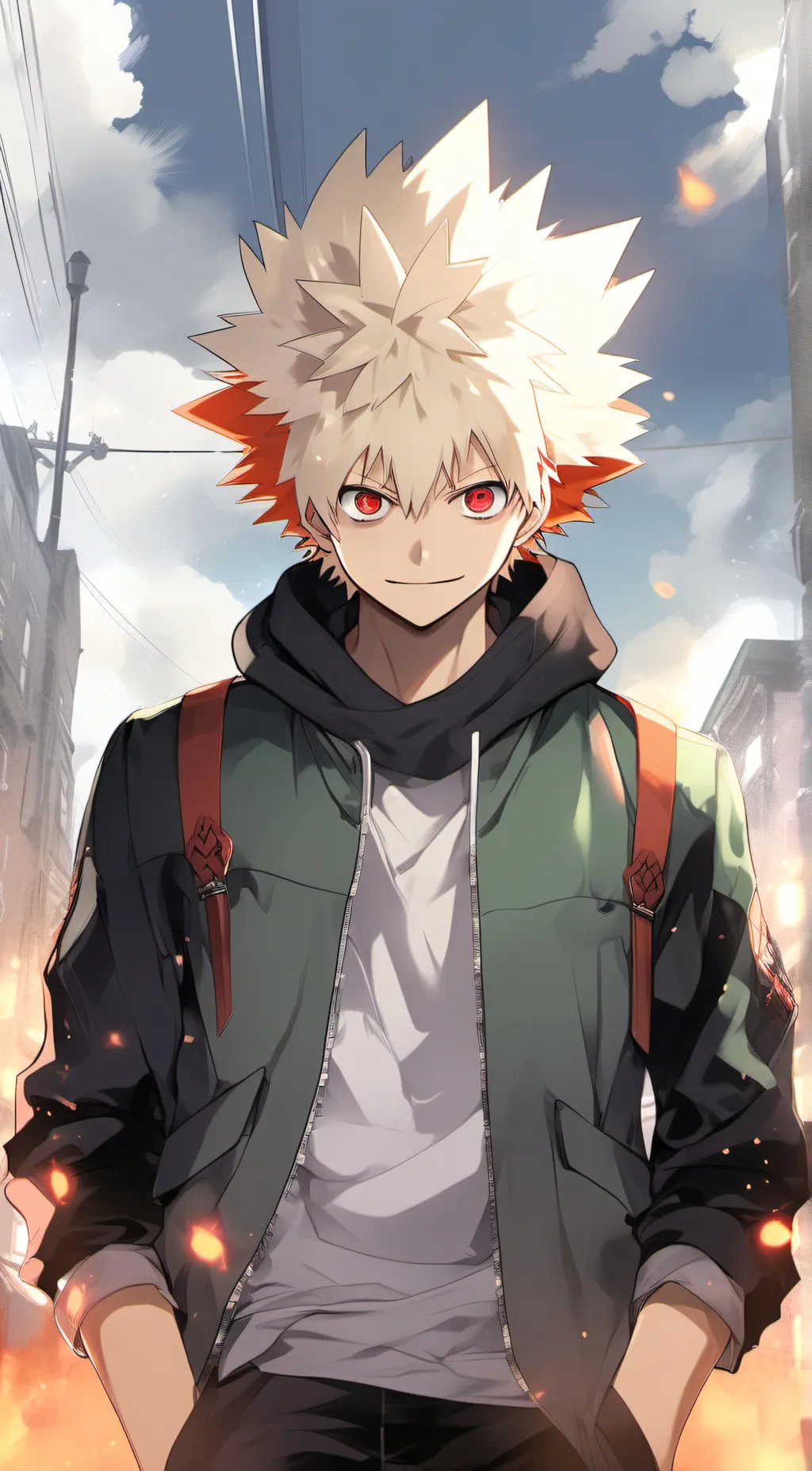 ai character: bakugo background