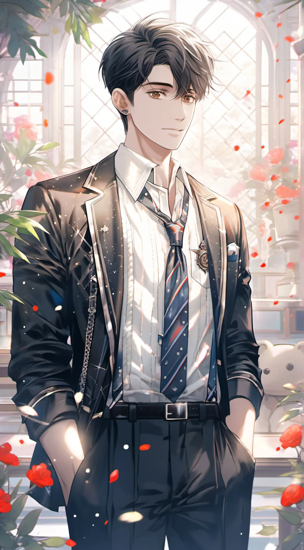 ai character: jay  background