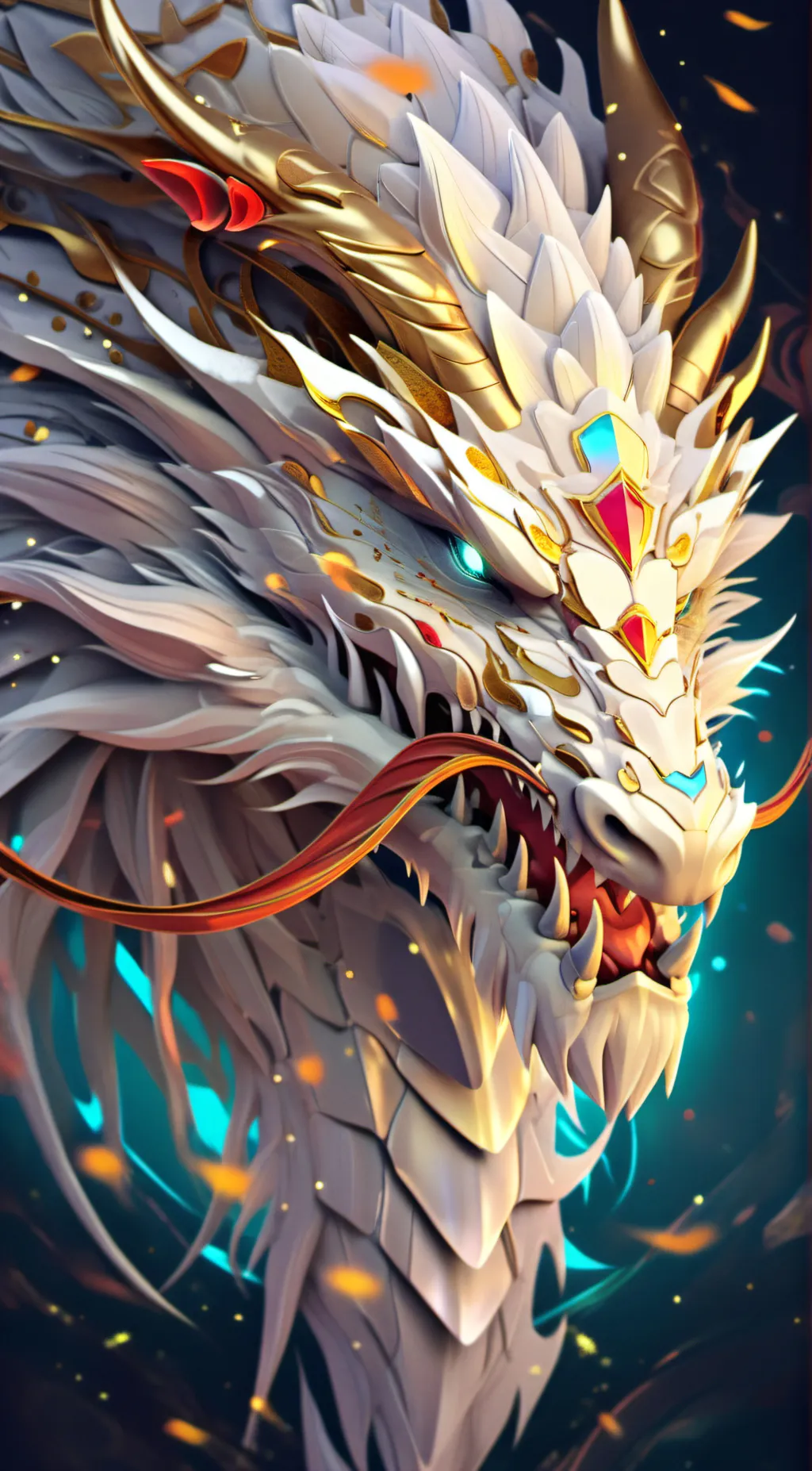 ai character: ghost  background