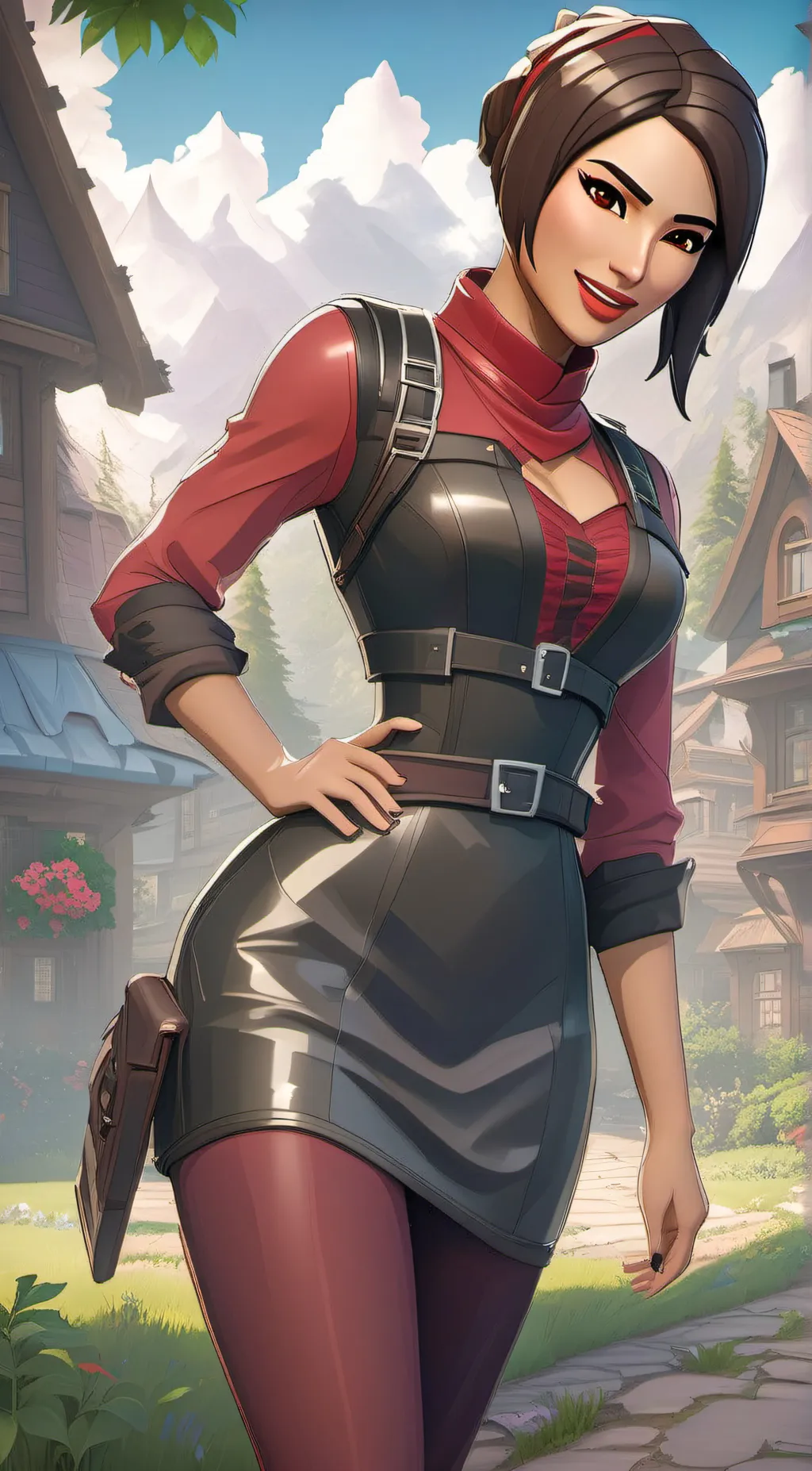 ai character: Combat Demi background