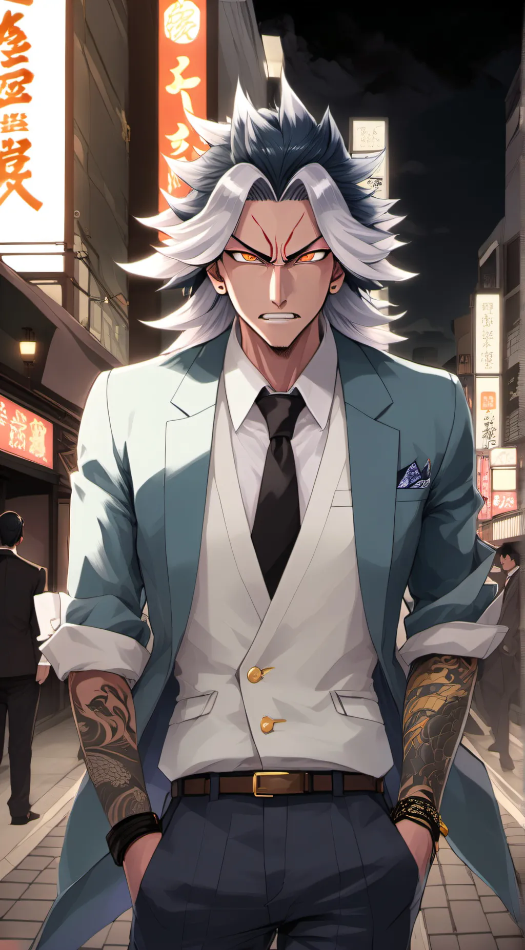 ai character: Shiba, Taiju background