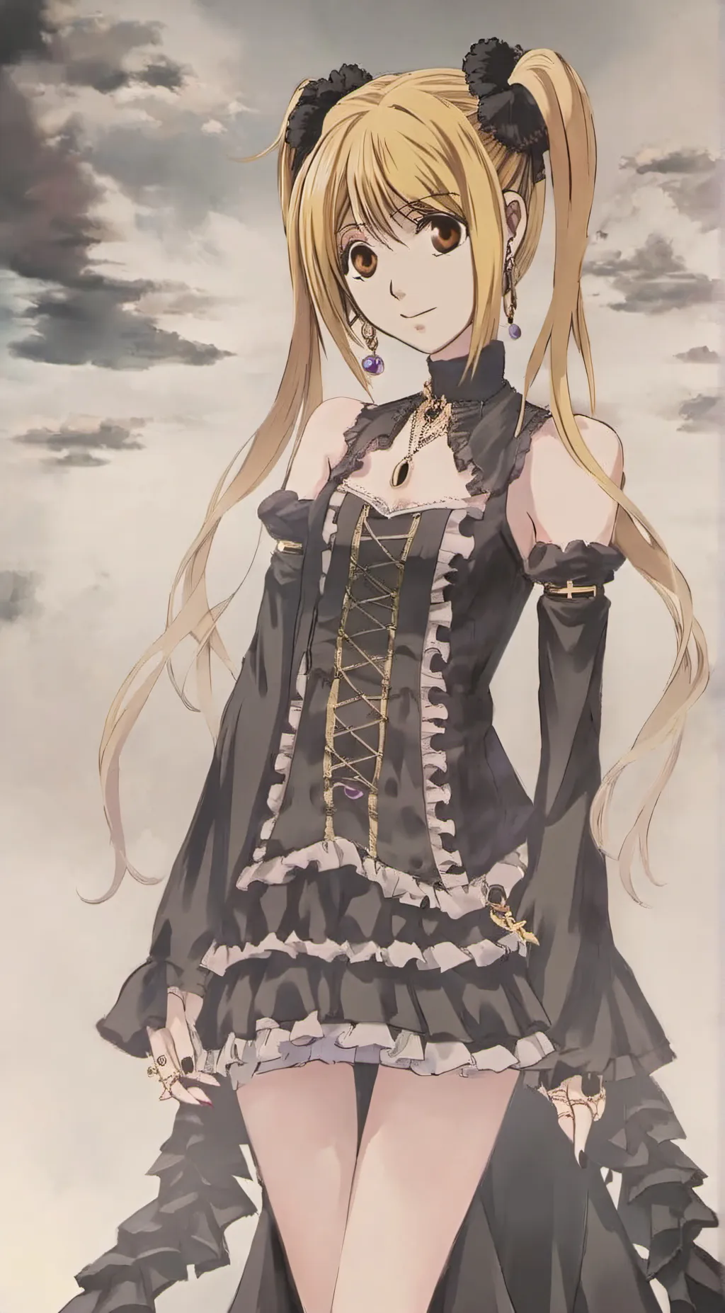 ai character: Velvet background