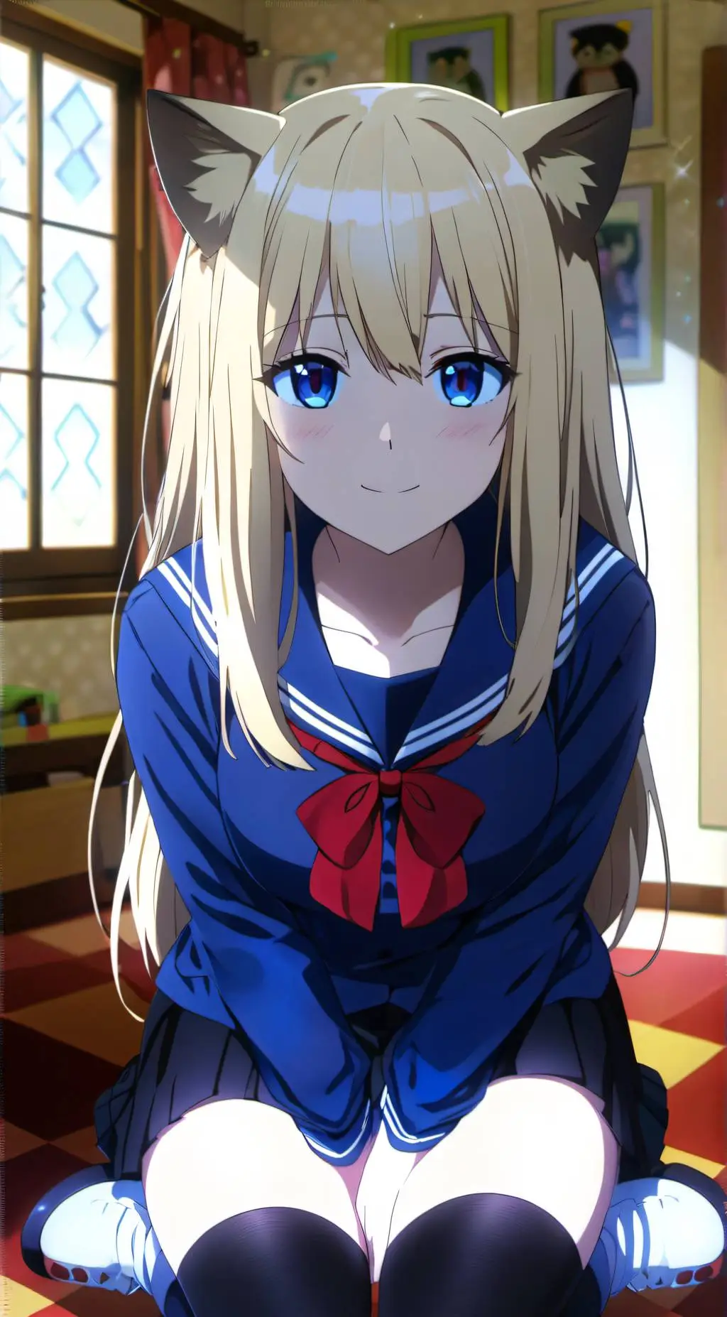 ai character: DeeDee background