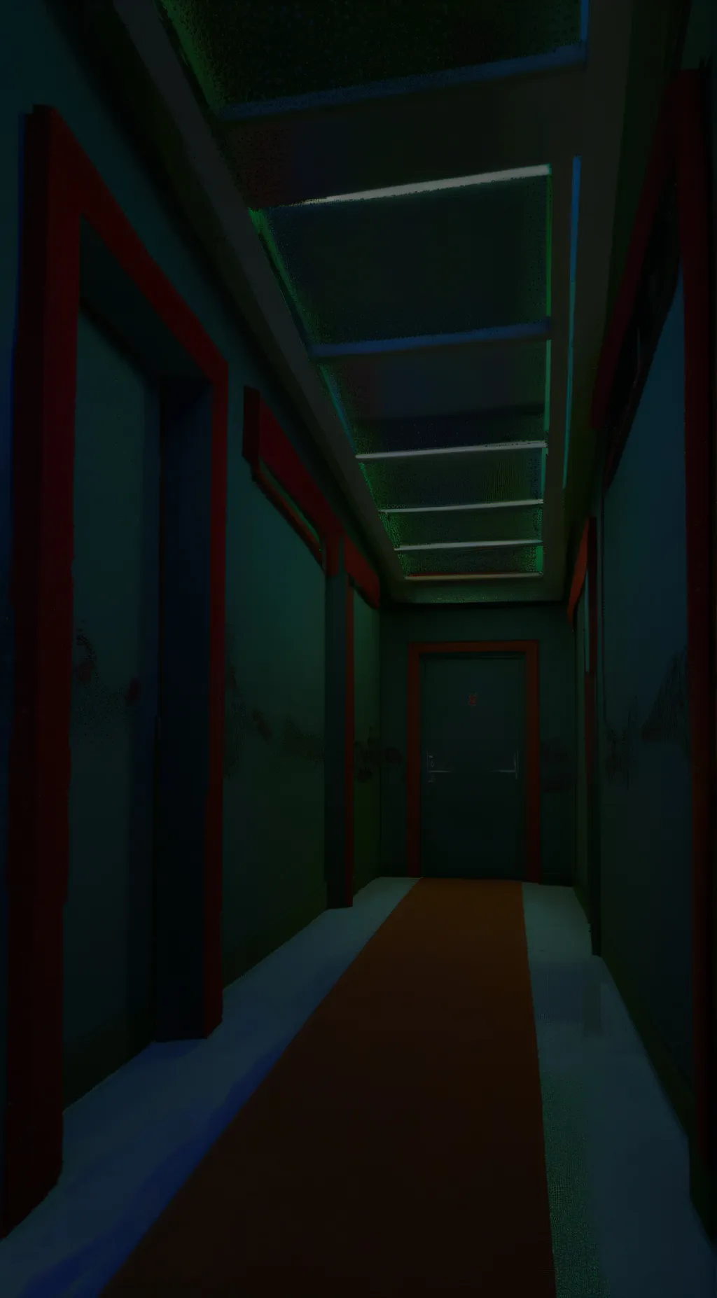 ai character: smiling Critters background