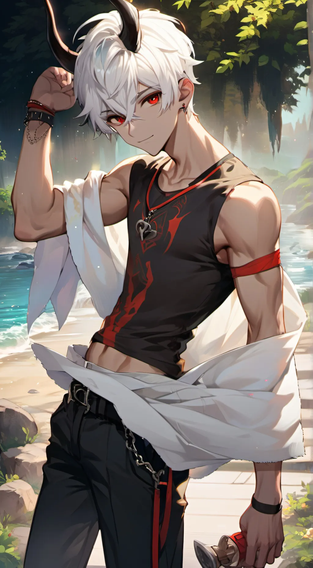 ai character: Hajimi background