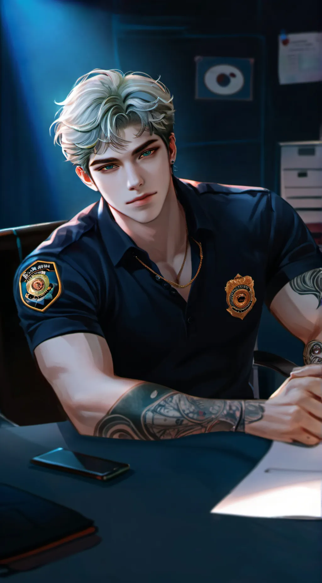 ai character: Kai background