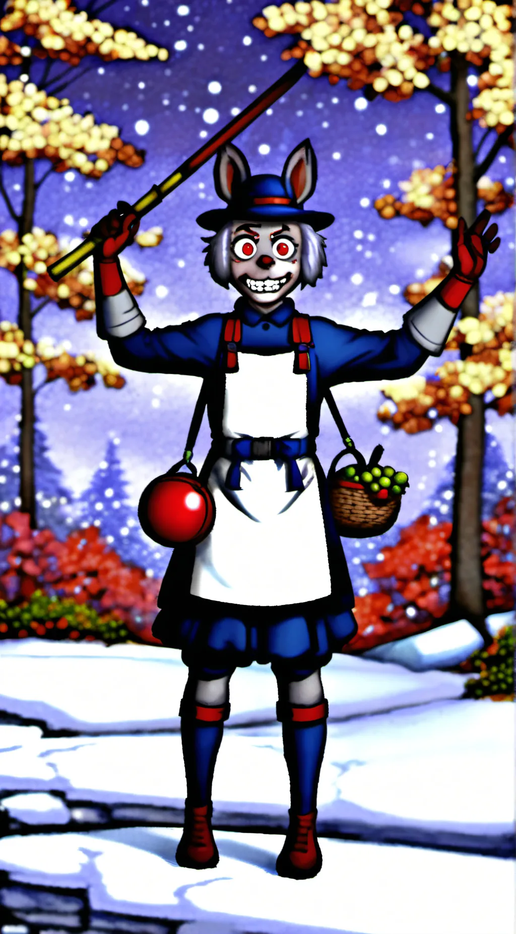 ai character: Bonnie background