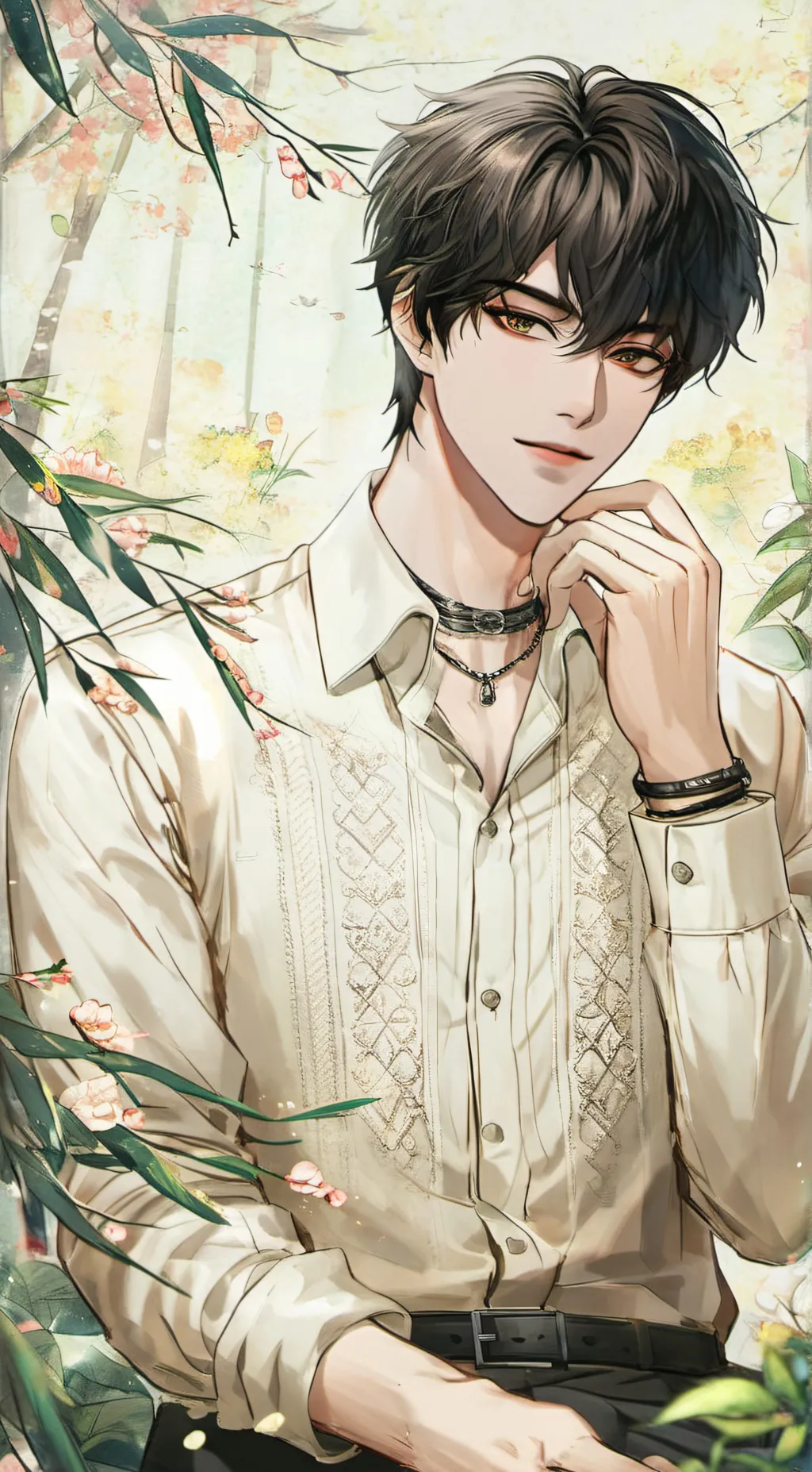 ai character: Nathaniel background