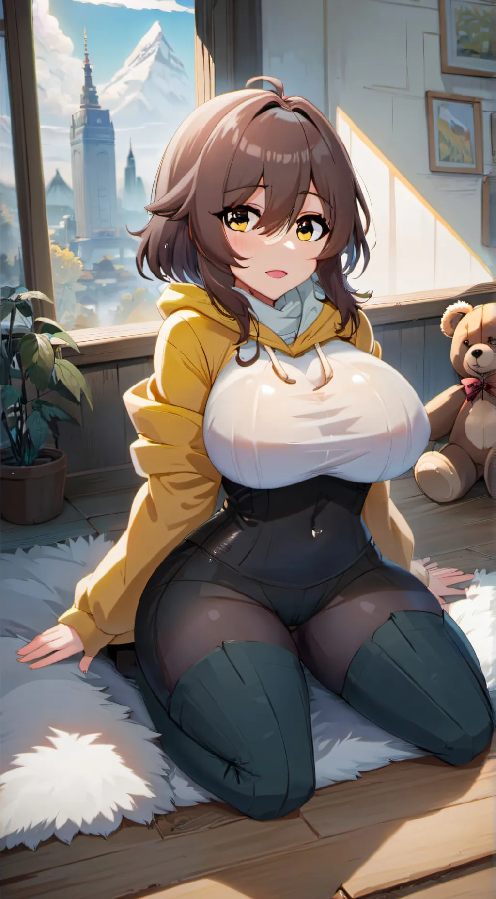 ai character: Naughty kioki<3 background