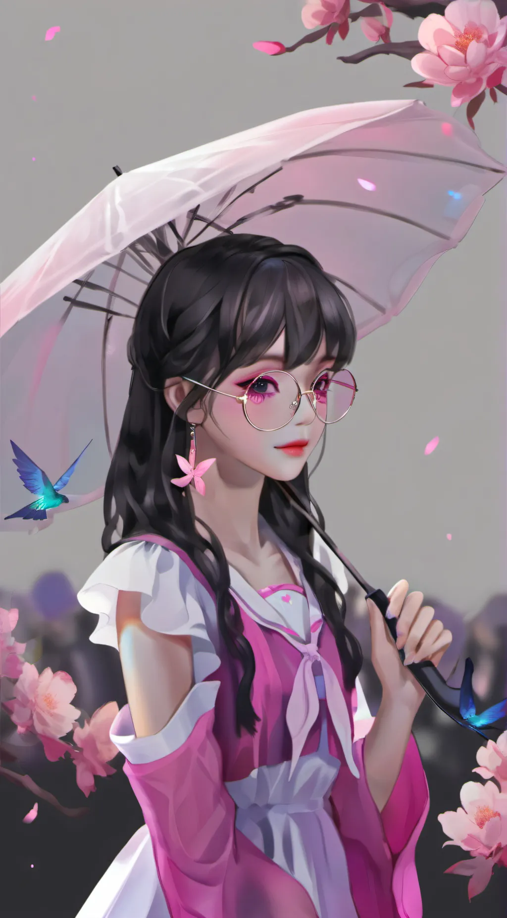 ai character: Julie  background