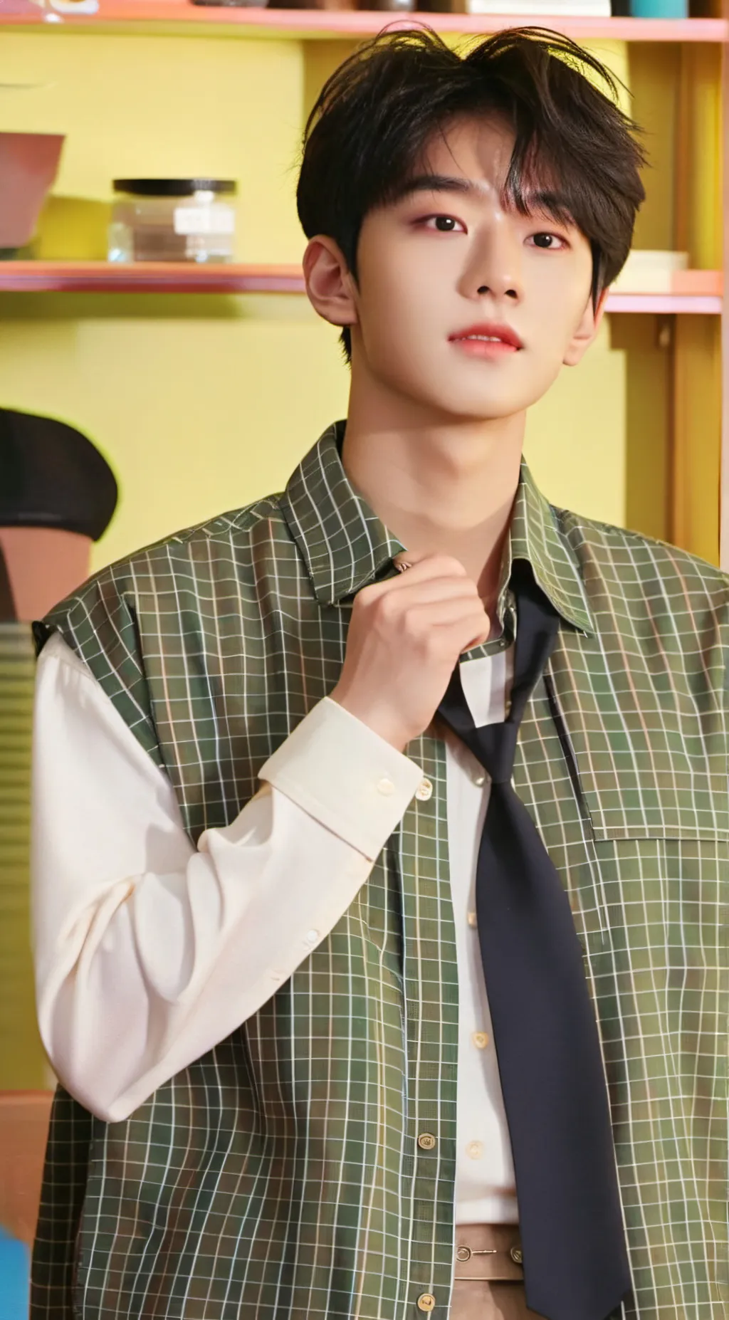 ai character: choi yunho  background