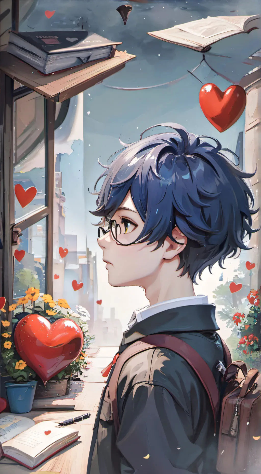 ai character: jay  background