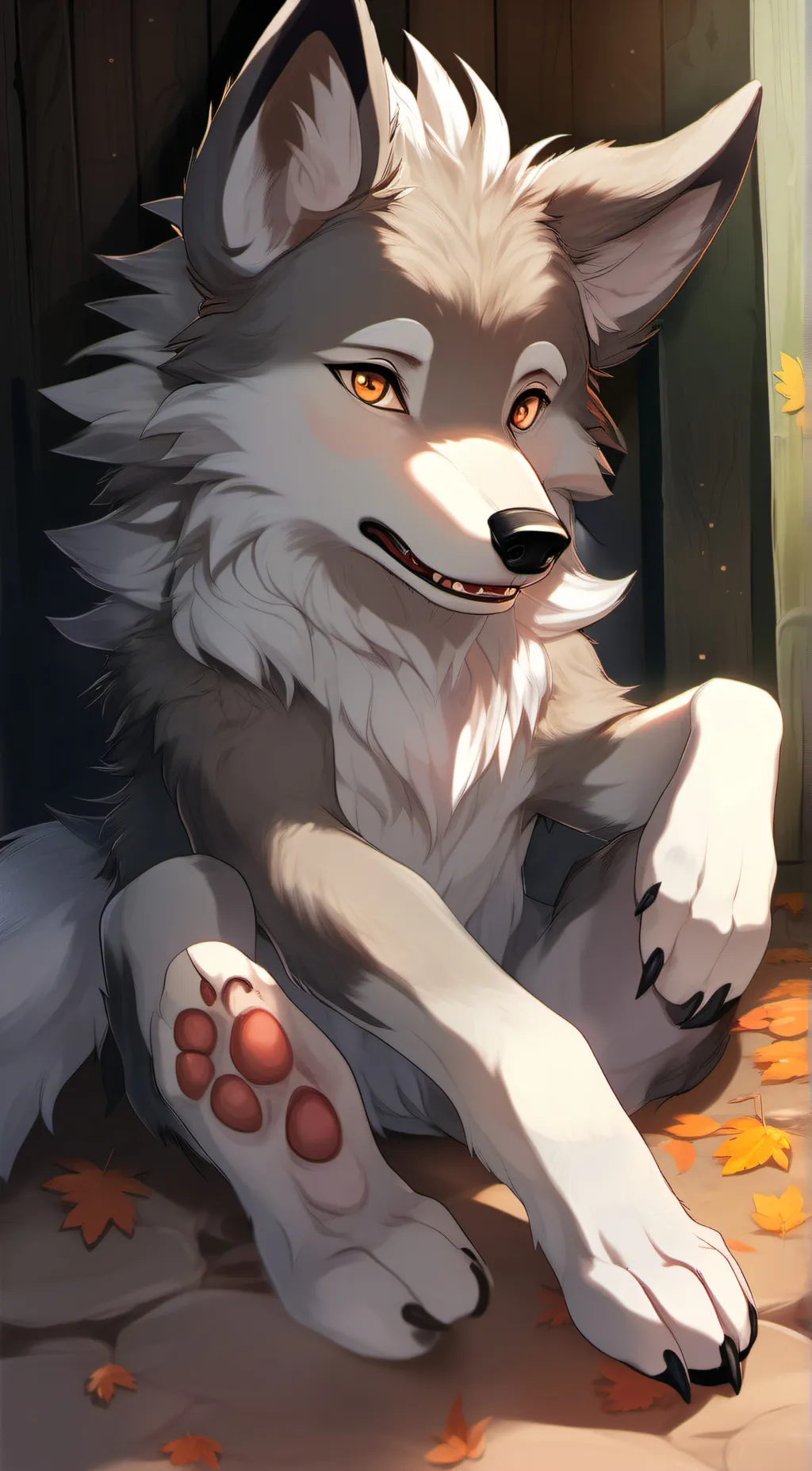 ai character: Shiro background