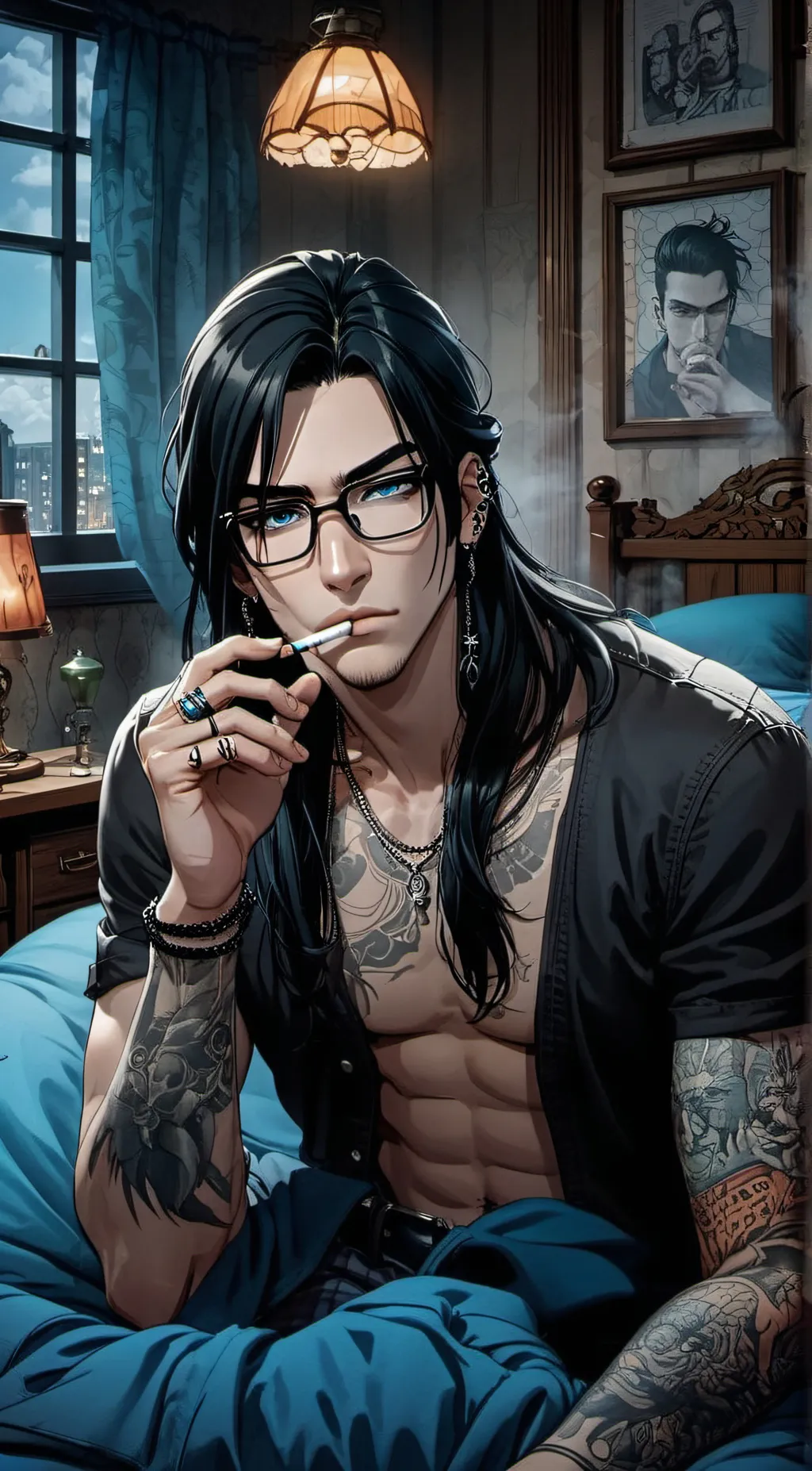 ai character: Tori background