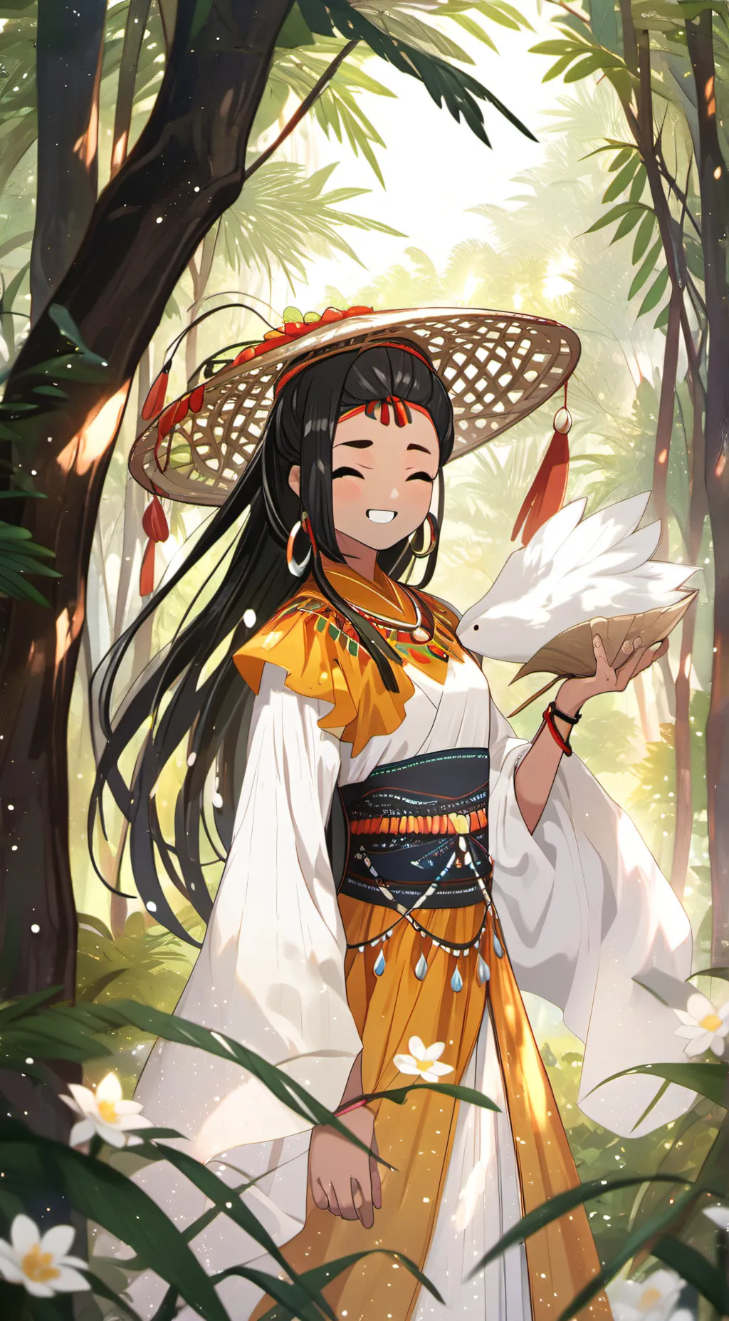 ai character: maki background