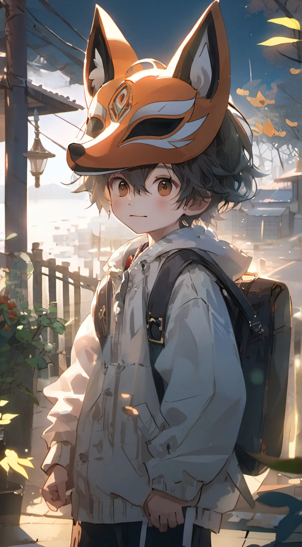 ai character: therian kid background