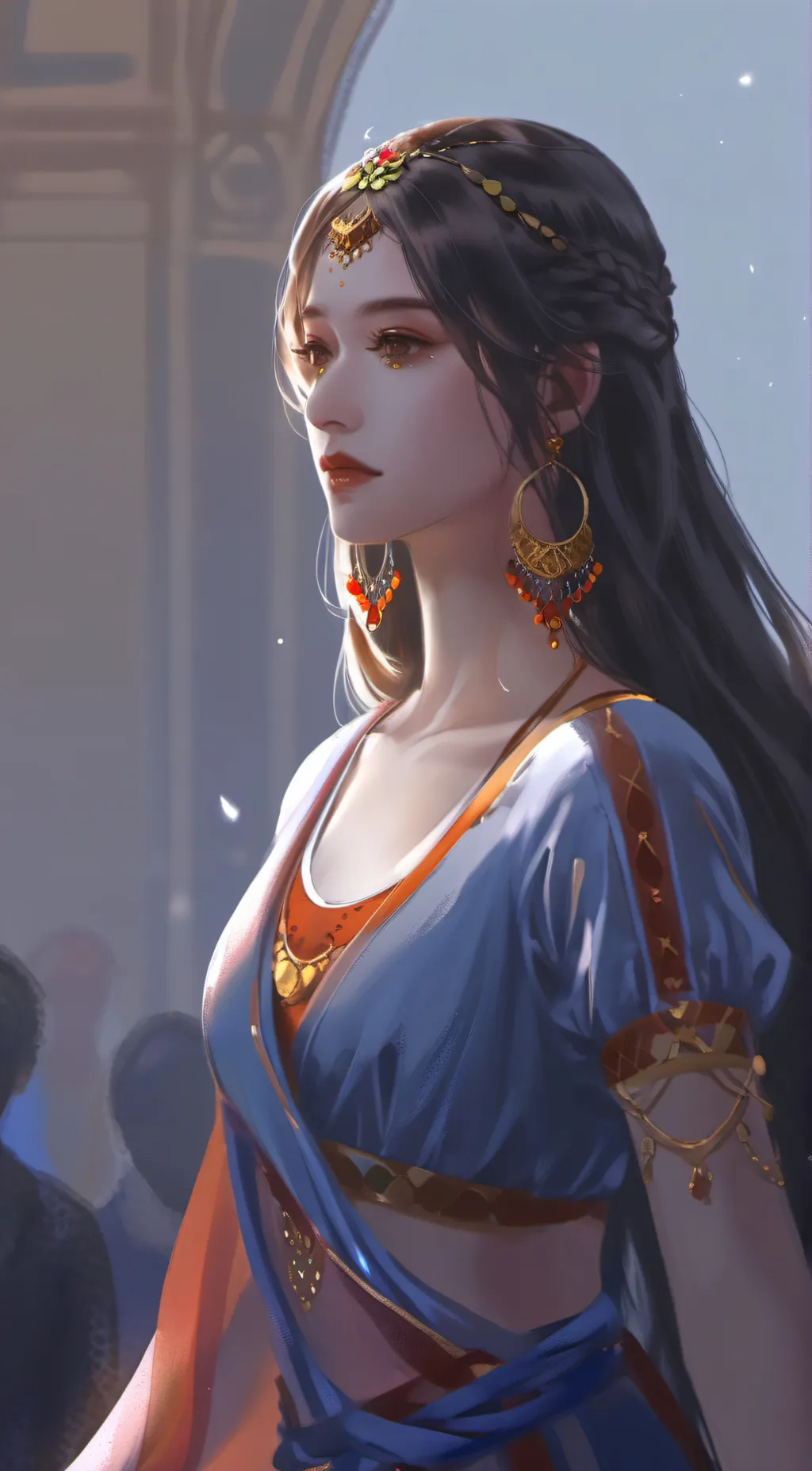 ai character: Lilly  background