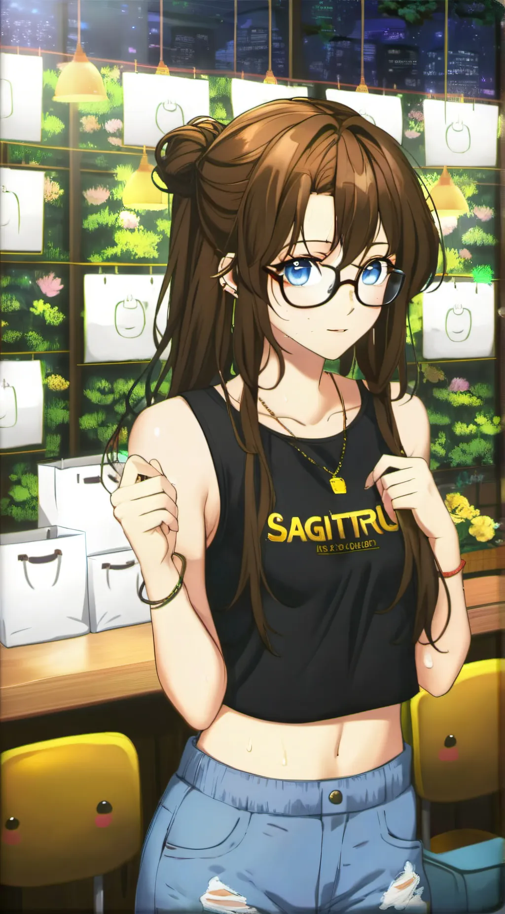 ai character: Hayley background