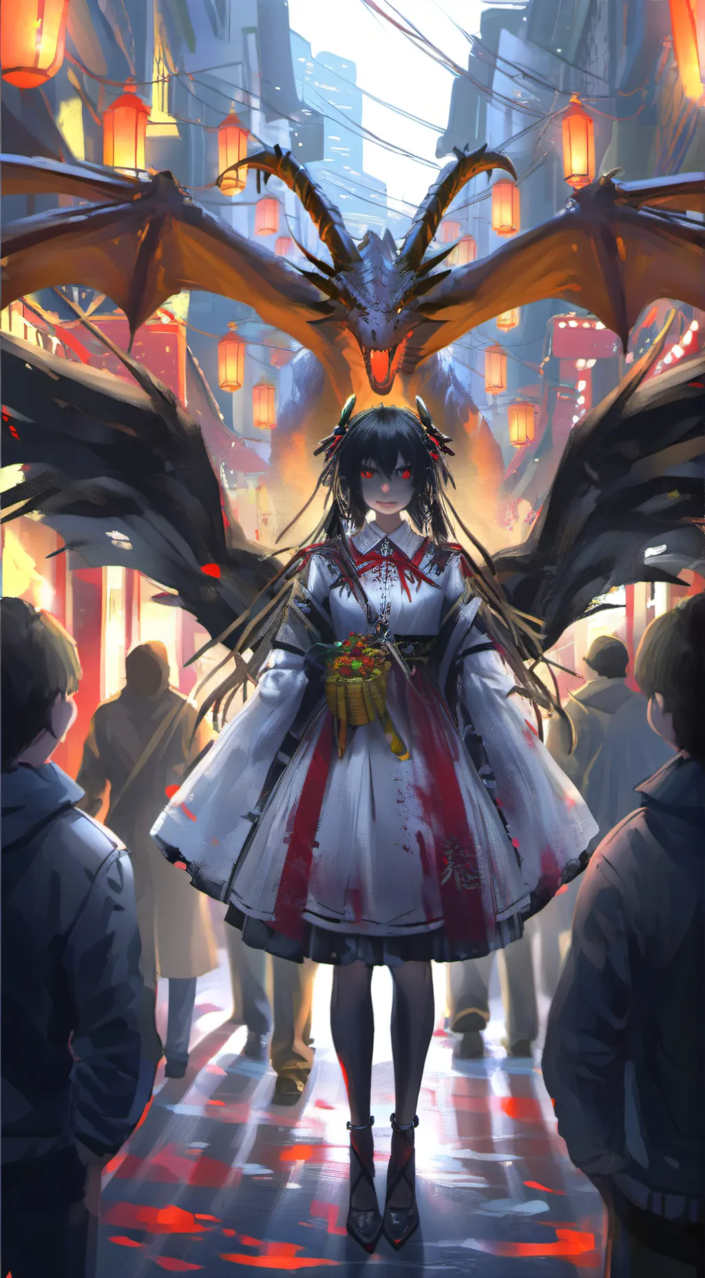 ai character: Aria background