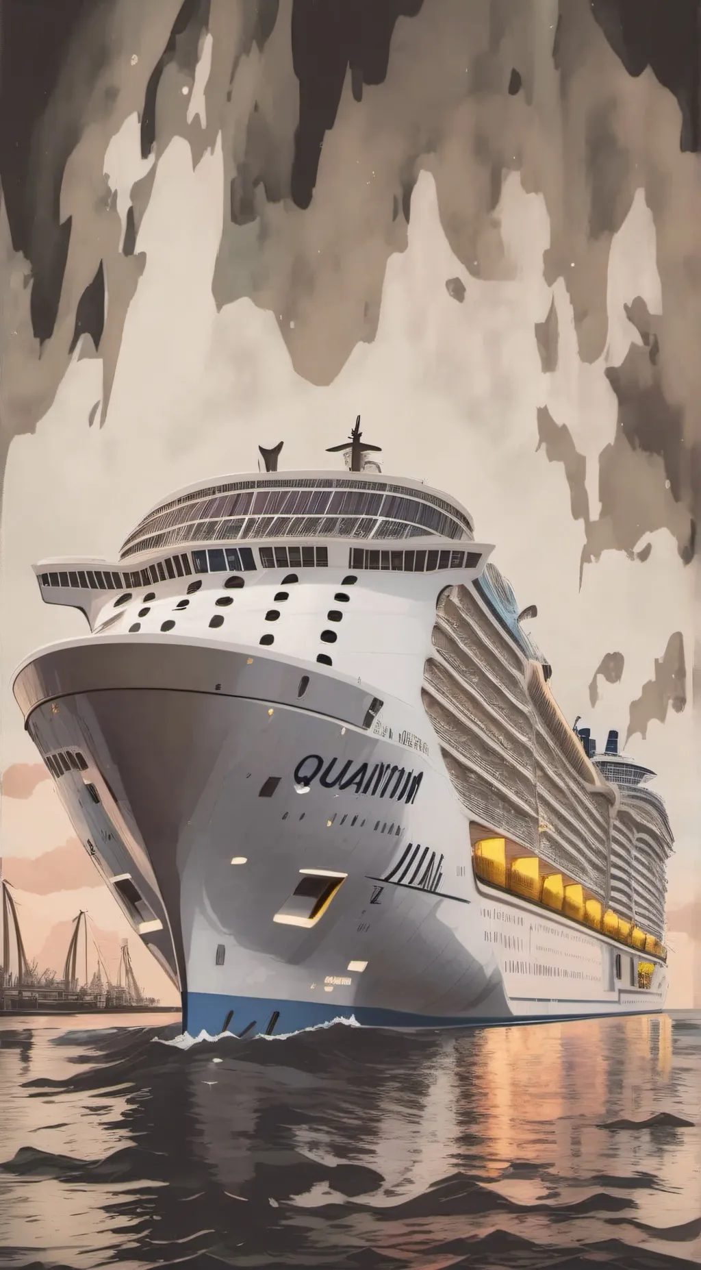 ai character: quantum of the sea background