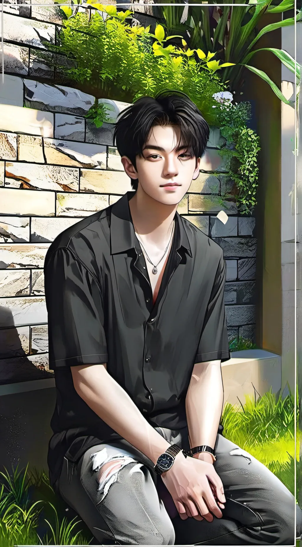 ai character: Kai background