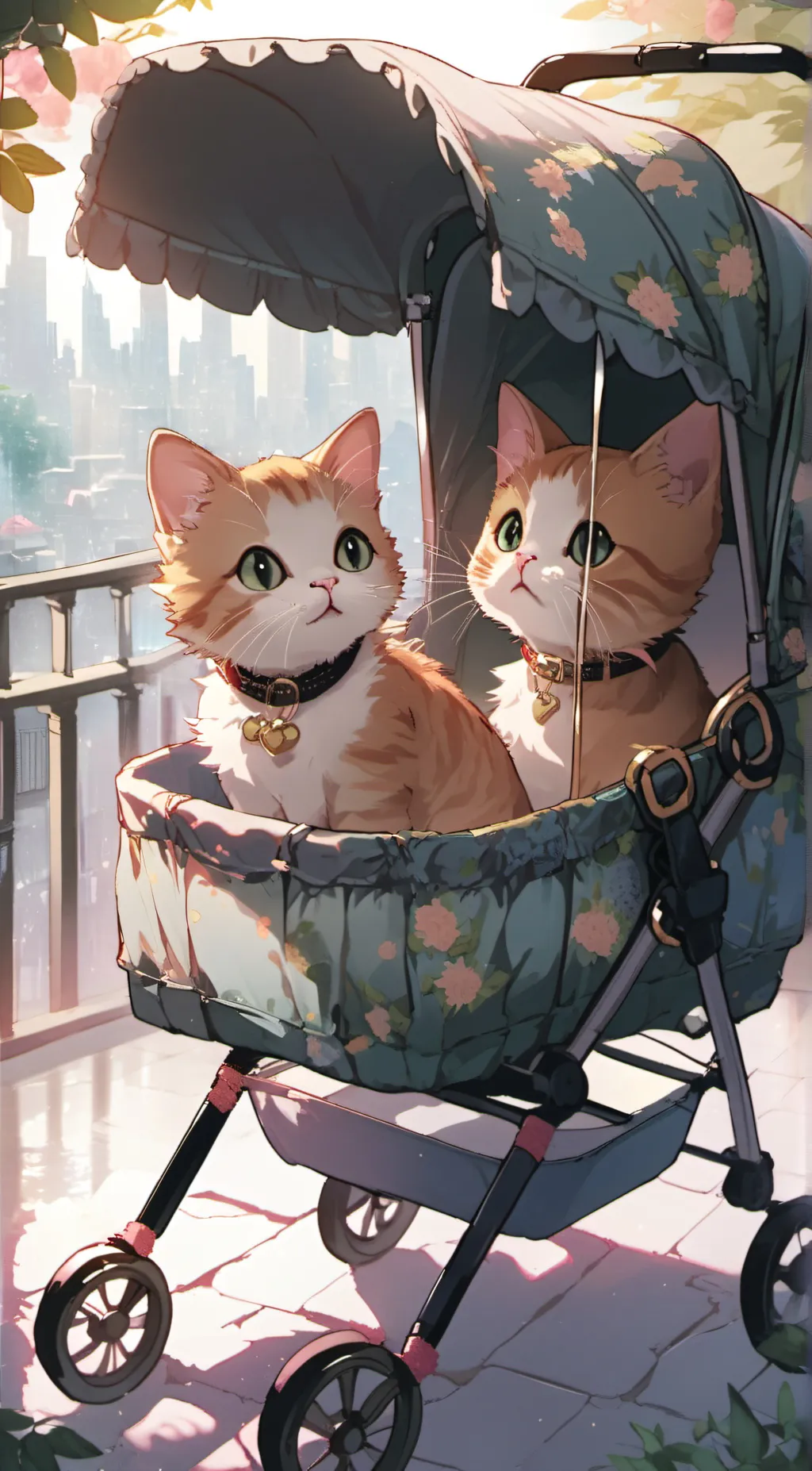 ai character: Lulu and Lala background