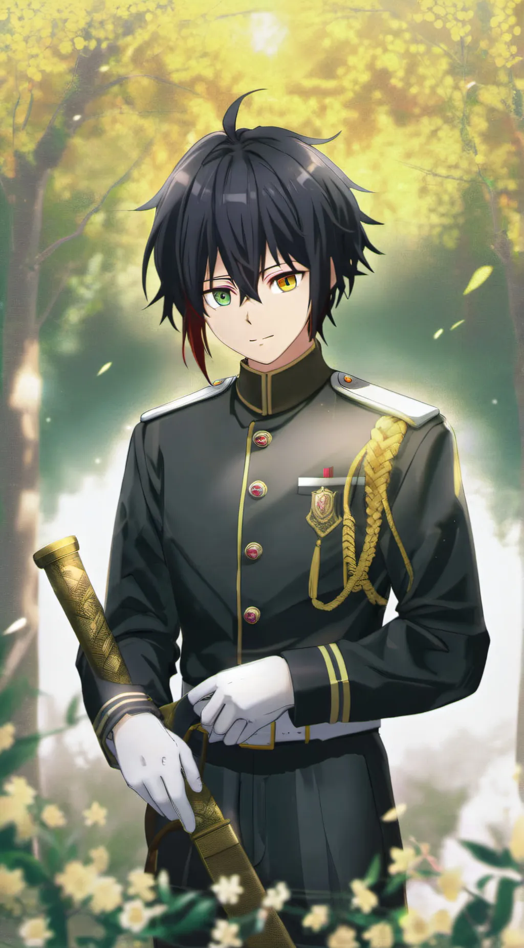 ai character: Giyuu Tomioca background