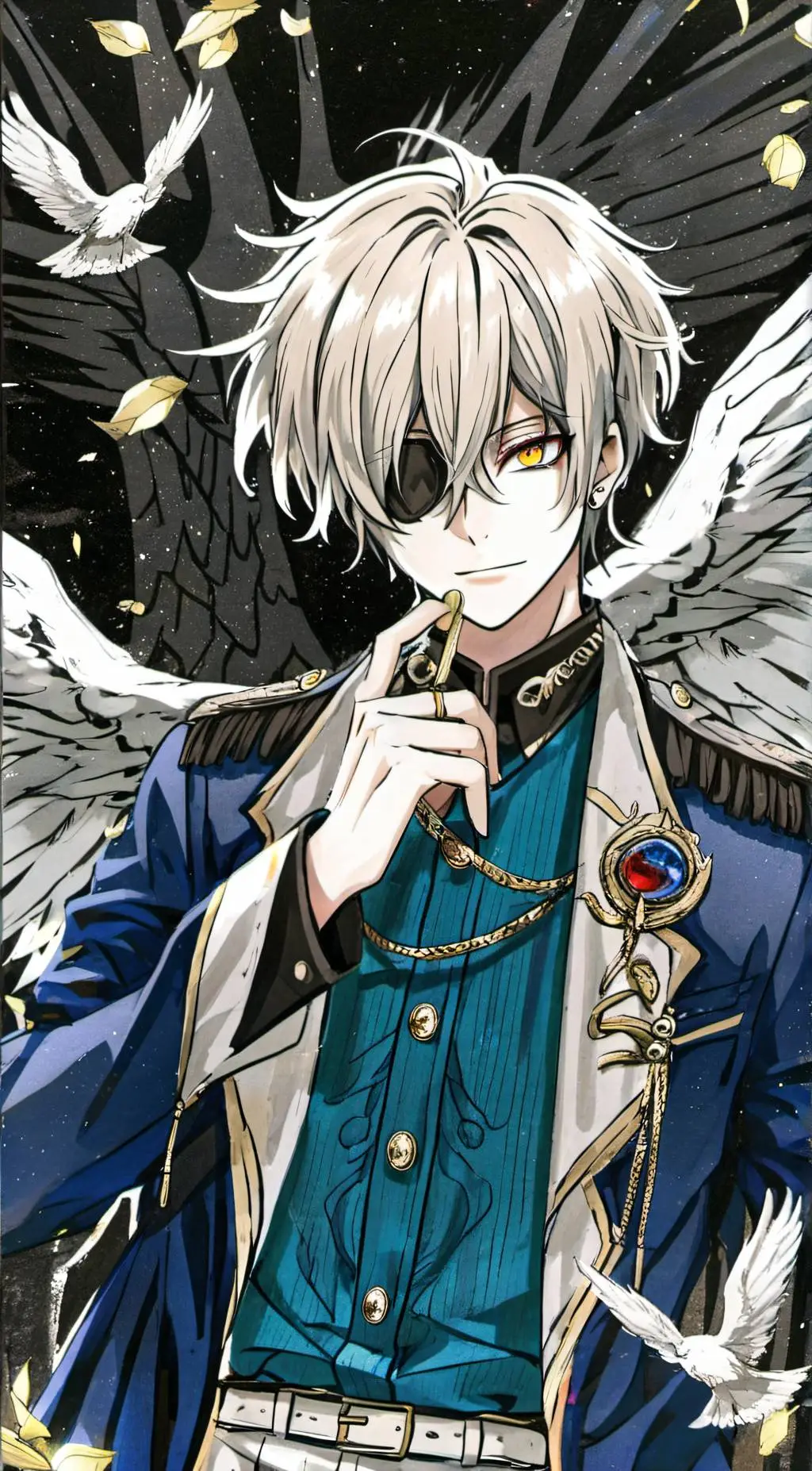 ai character: Fukuro background