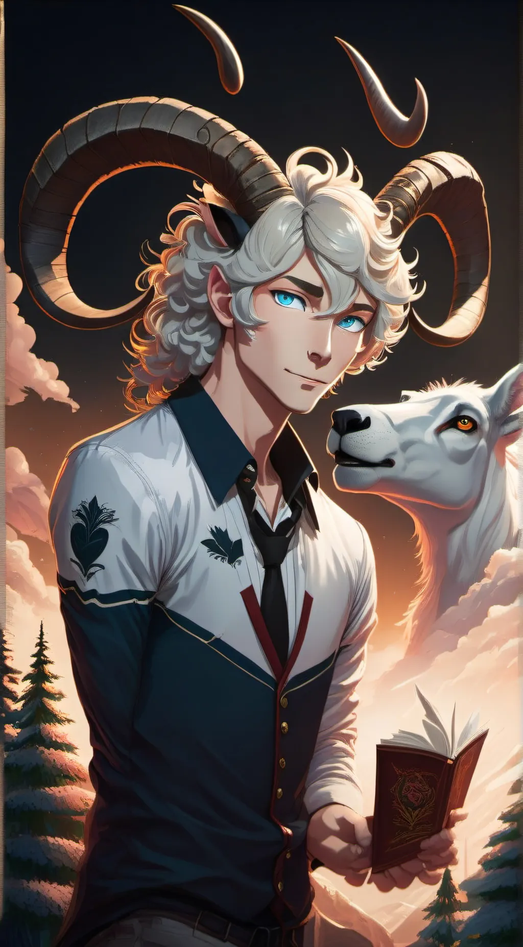 ai character: Pina  background