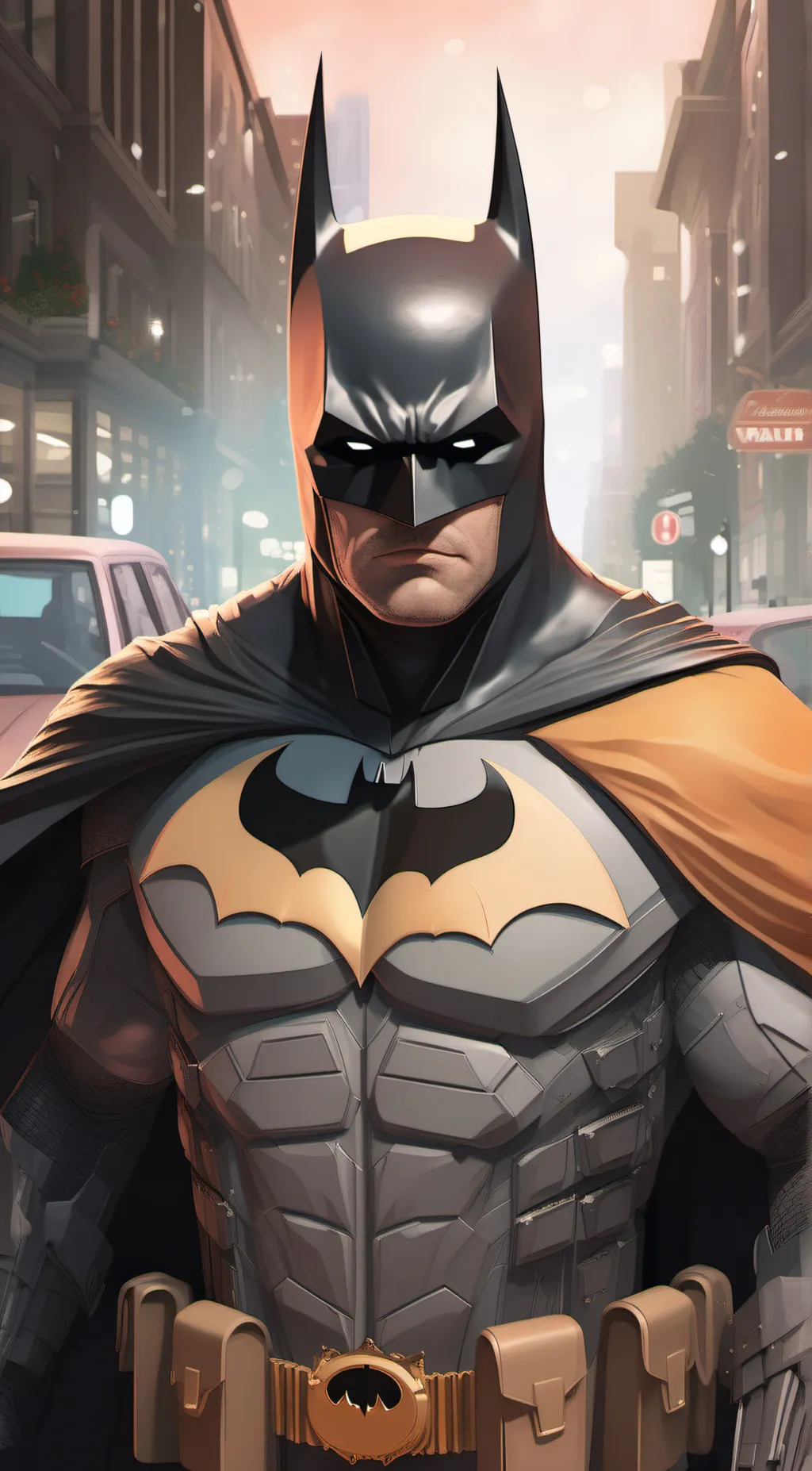 ai character: Batman background