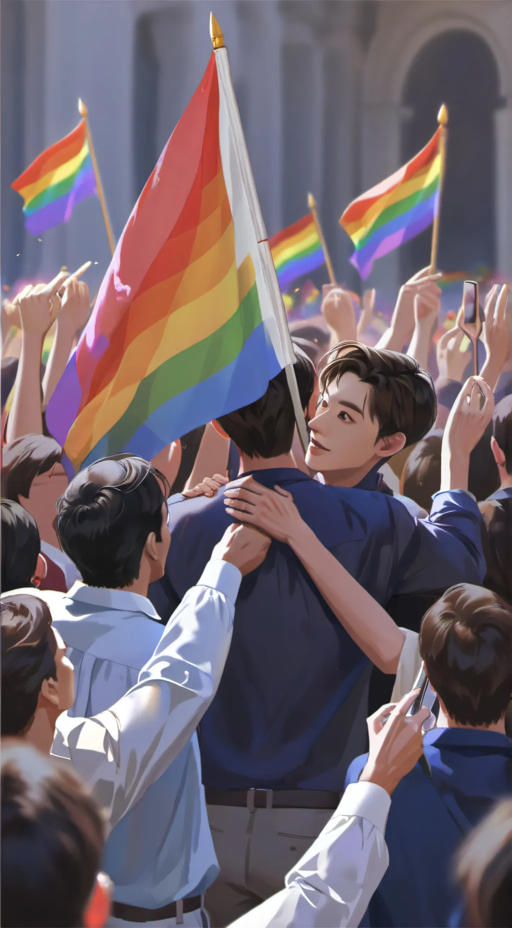 ai character: POV2050 ur not lgb background