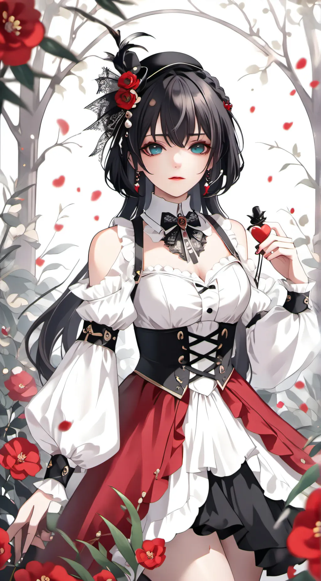 ai character: Madeline  background